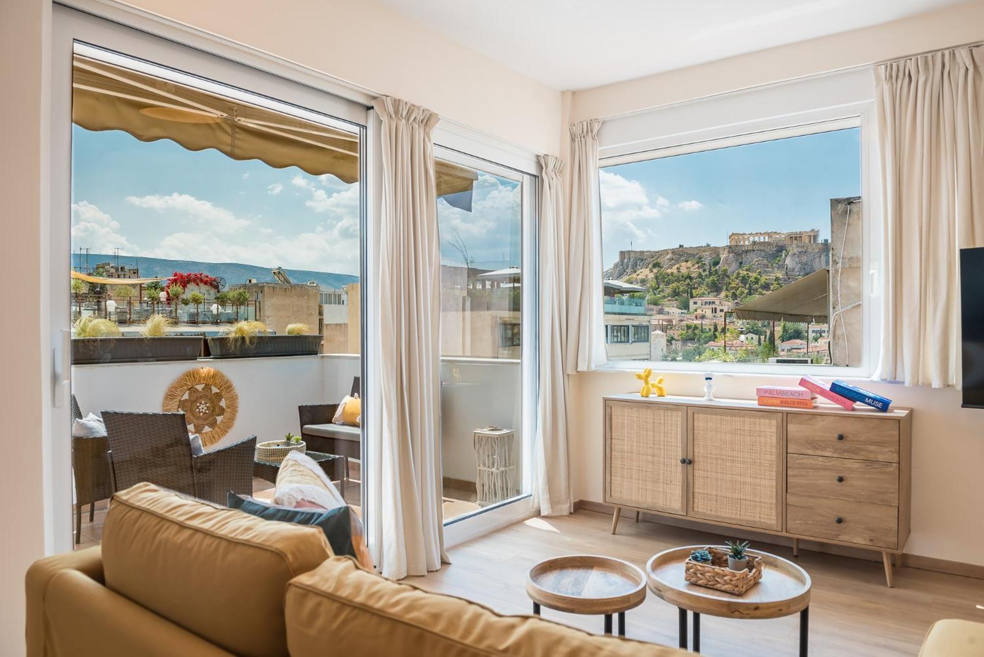 Appartement Majestic Penthouse W Acropolis View Athènes
